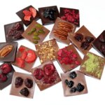 Truhlica s vekom zlatá s 5ks MINI čokolád