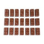 Krabička s 18ks čokoládových mliečnych DOMINO kociek
